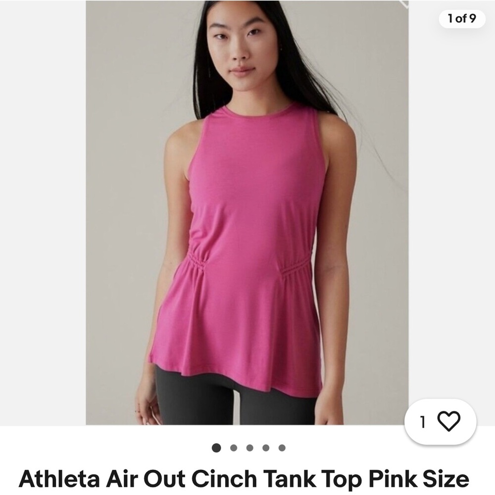 Athleta Air Out Cinch Tank Top